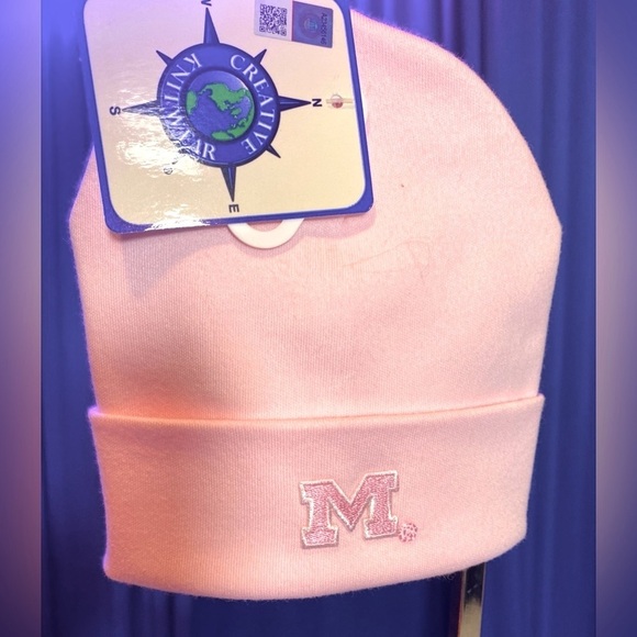 University of Michigan Pink Infant Hat. Authentic. NWT - Picture 1 of 10